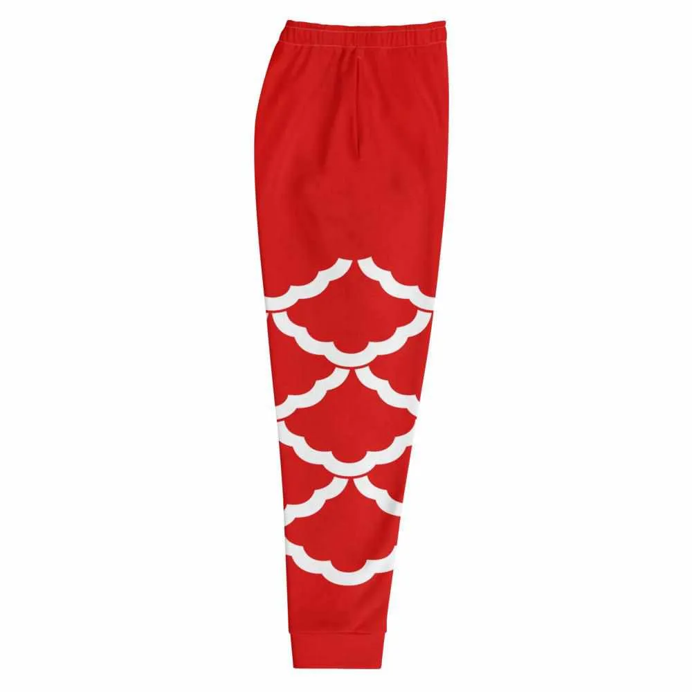 舞獅 Lion Dancer Unisex Joggers (Red)