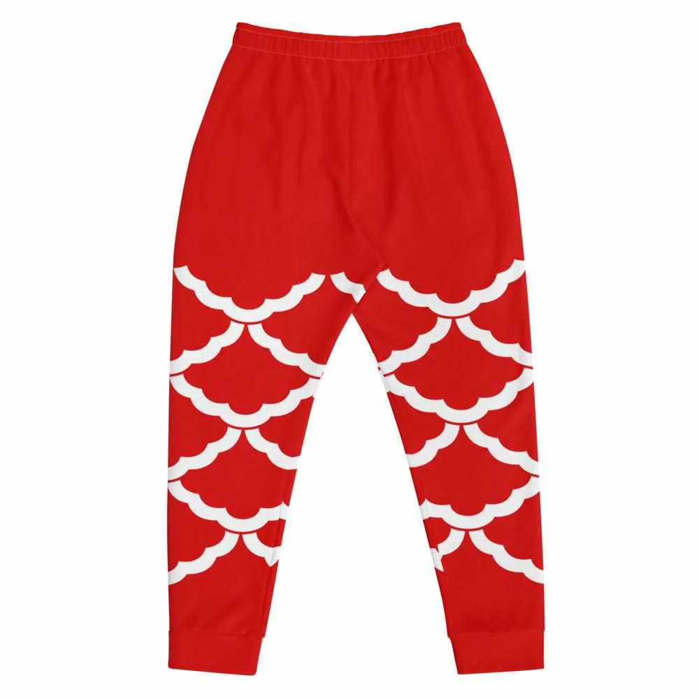 舞獅 Lion Dancer Unisex Joggers (Red)