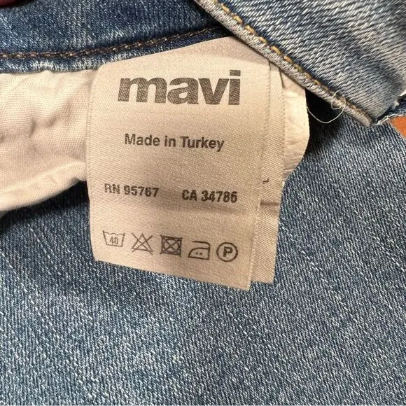 🔥 MAVI JEANS CO 🔥 ADA Boyfriend 🖤 distressed 🖤 size 27