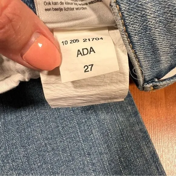 🔥 MAVI JEANS CO 🔥 ADA Boyfriend 🖤 distressed 🖤 size 27