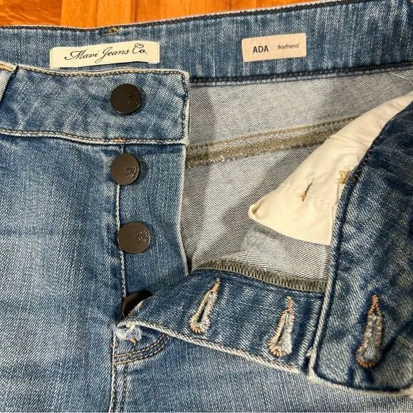 🔥 MAVI JEANS CO 🔥 ADA Boyfriend 🖤 distressed 🖤 size 27
