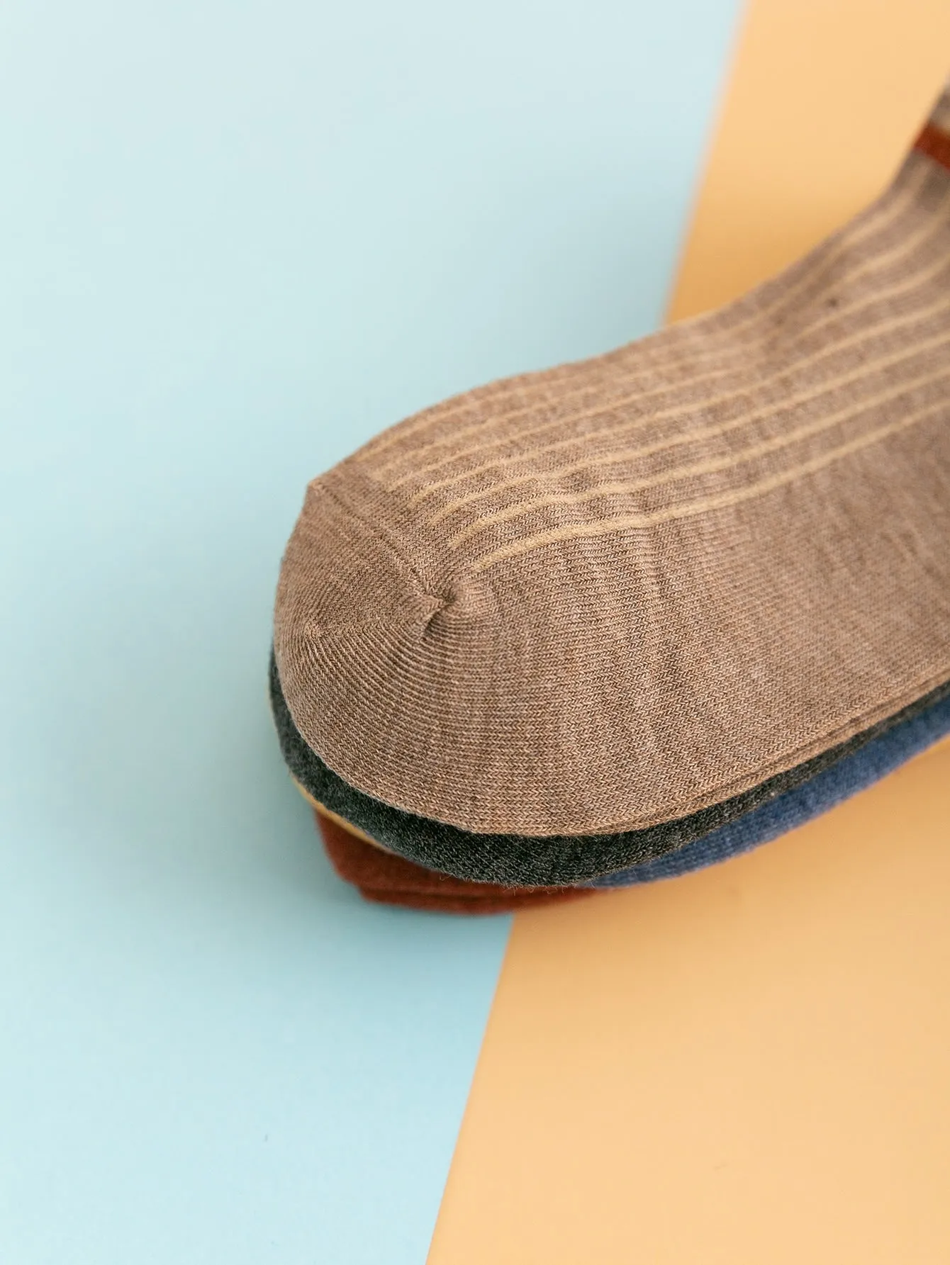 10 pairs Striped Fashion Ankle Socks - Multicolor