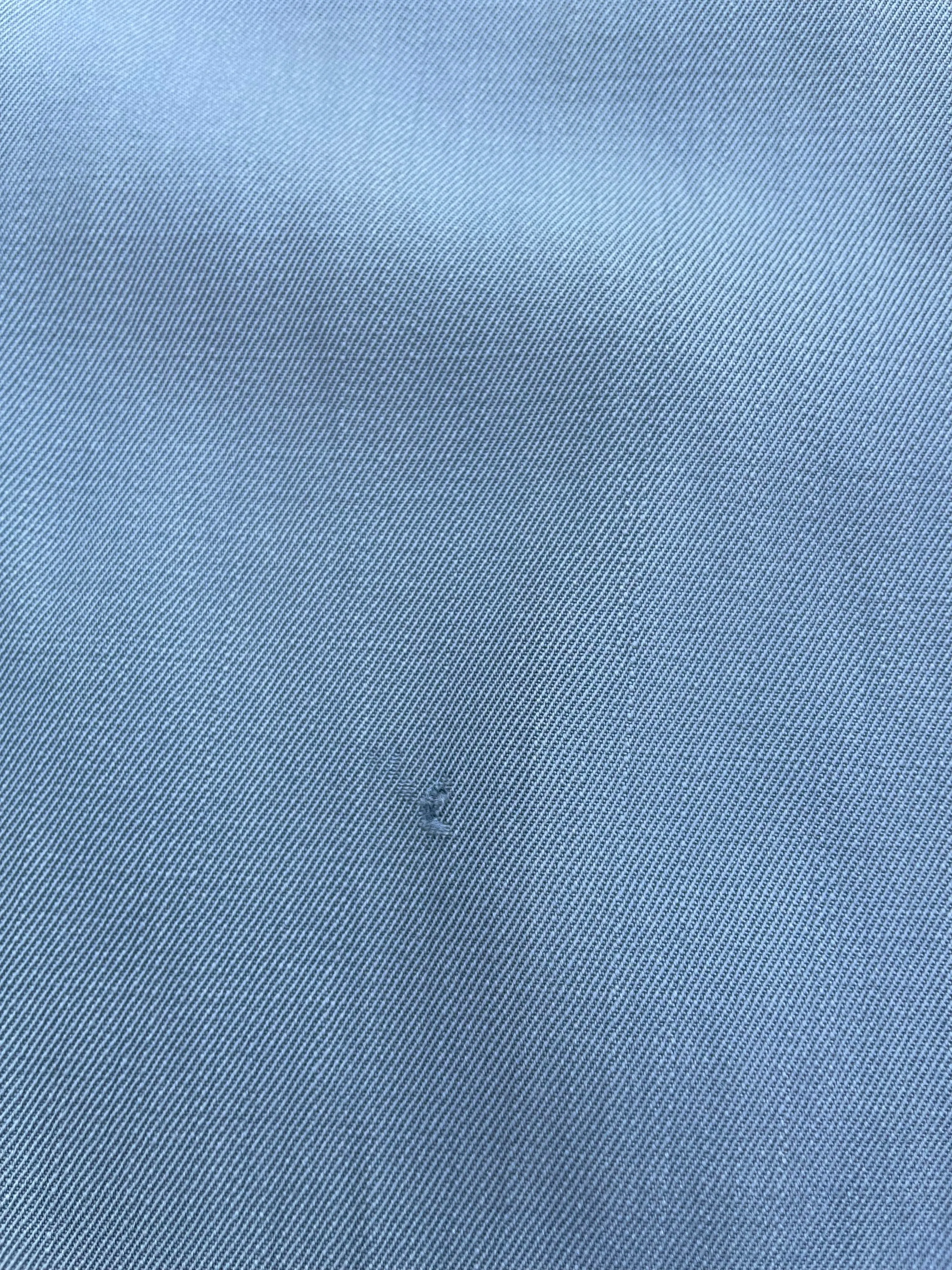 1940s Pleat Front Side Button/ Zip Slate Grey Gabardine Trousers