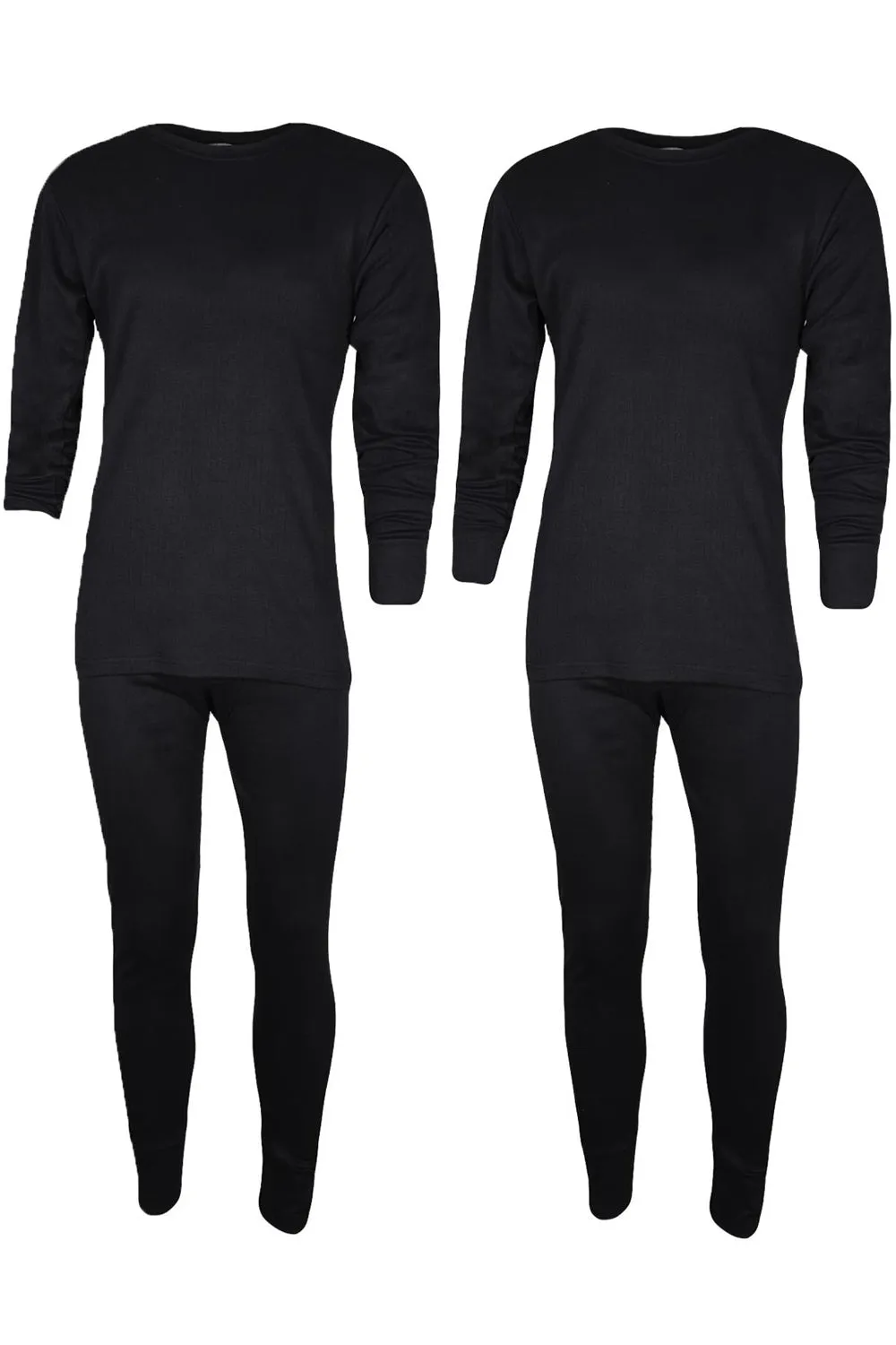 2 Pack Mens Premium Quality Thermal Long Johns Full Set