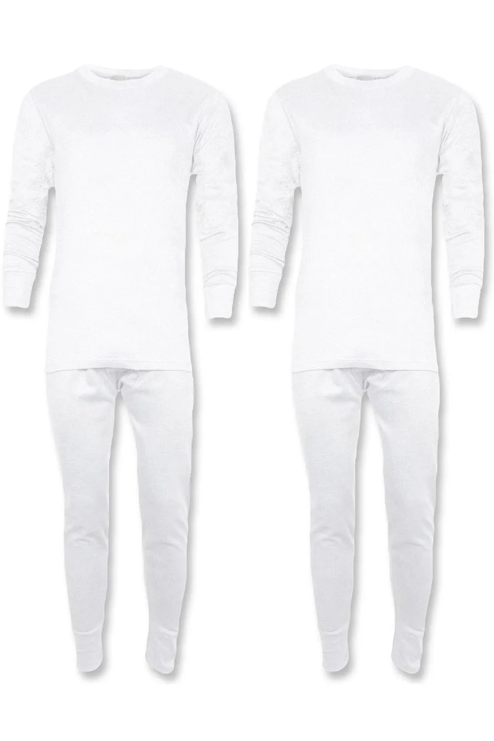 2 Pack Mens Premium Quality Thermal Long Johns Full Set
