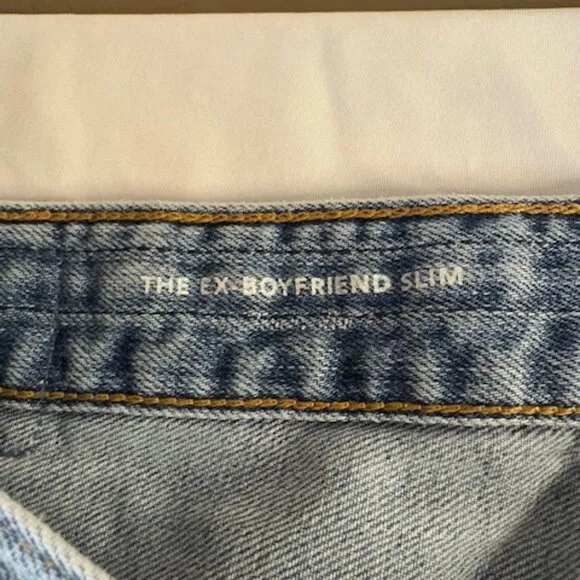 AG Adriano Goldschmied The Ex Boyfriend Slim Womens Jeans Size Size 28 Regular