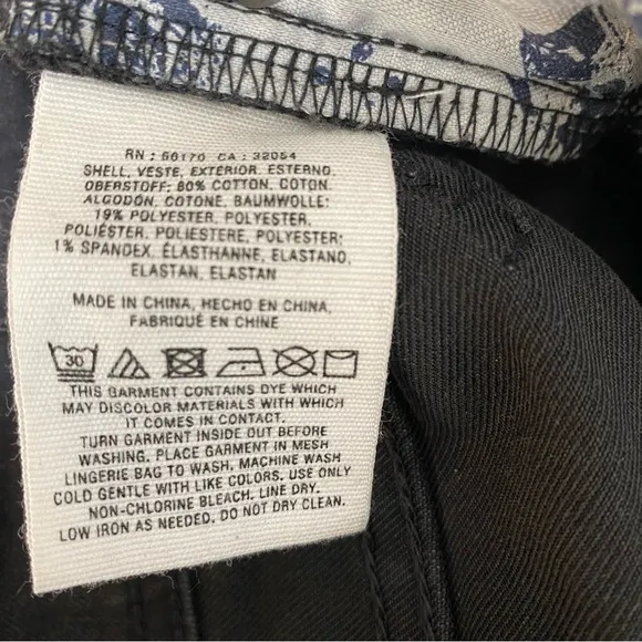 Anthropologie Pilcro Mid-Rise Slim Straight Embellished Jeans