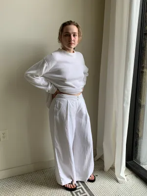 Armani Collezioni linen trousers pants