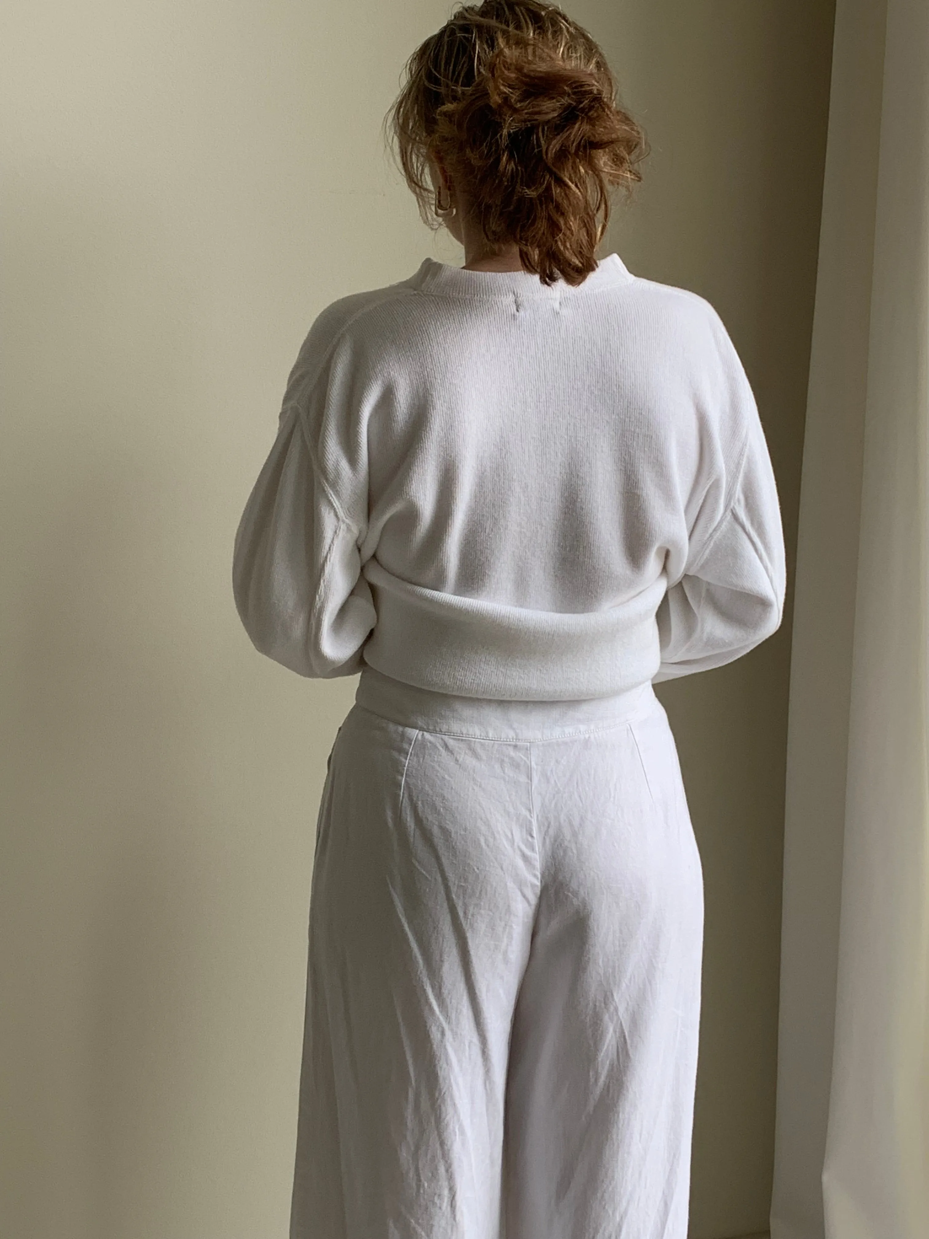 Armani Collezioni linen trousers pants