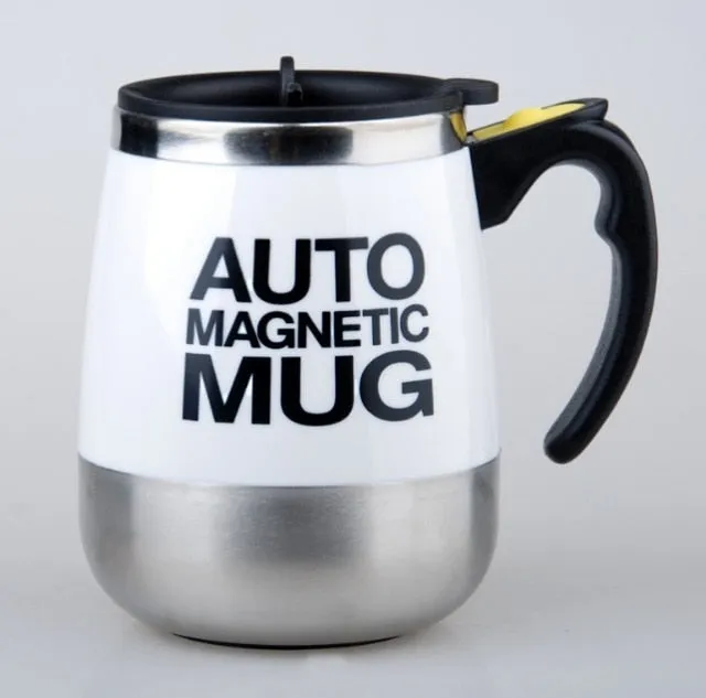 Automatic Self Stirring Magnetic Mug 304 Stainless Steel Thermal Cups-Jennyhome