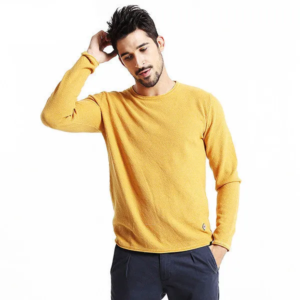 Autumn Winter Casual Sweater Men Fashion long Sleeve pullovers MY2015