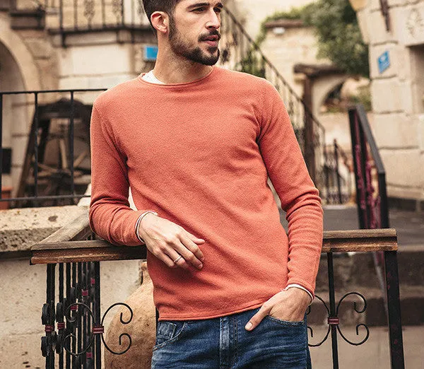 Autumn Winter Casual Sweater Men Fashion long Sleeve pullovers MY2015