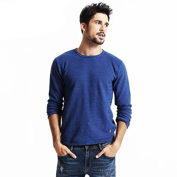 Autumn Winter Casual Sweater Men Fashion long Sleeve pullovers MY2015