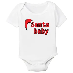 Baby Bodysuit  "Santa Baby" - Organic Baby Clothes