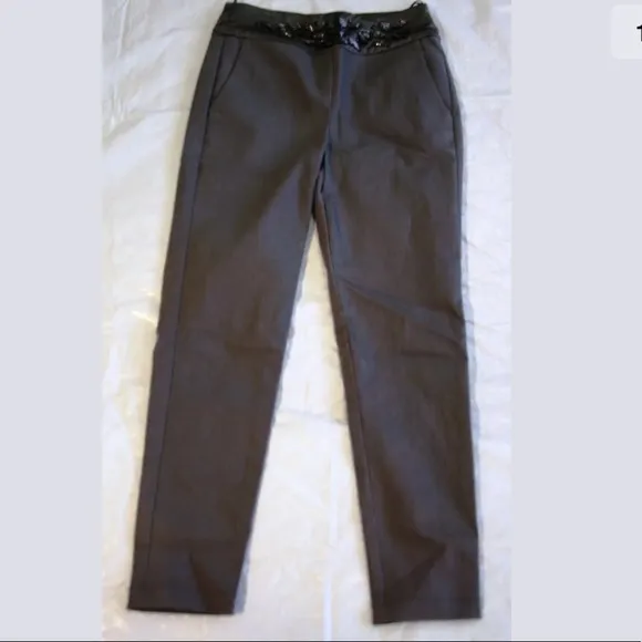 Badgley MISCHKA**Embellished Gray Jeans**US 2
