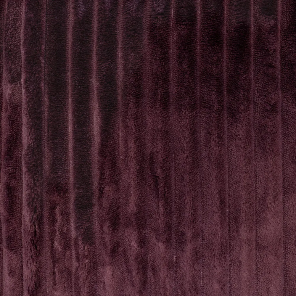 Bambury Channel Quilt Cover Set Plum