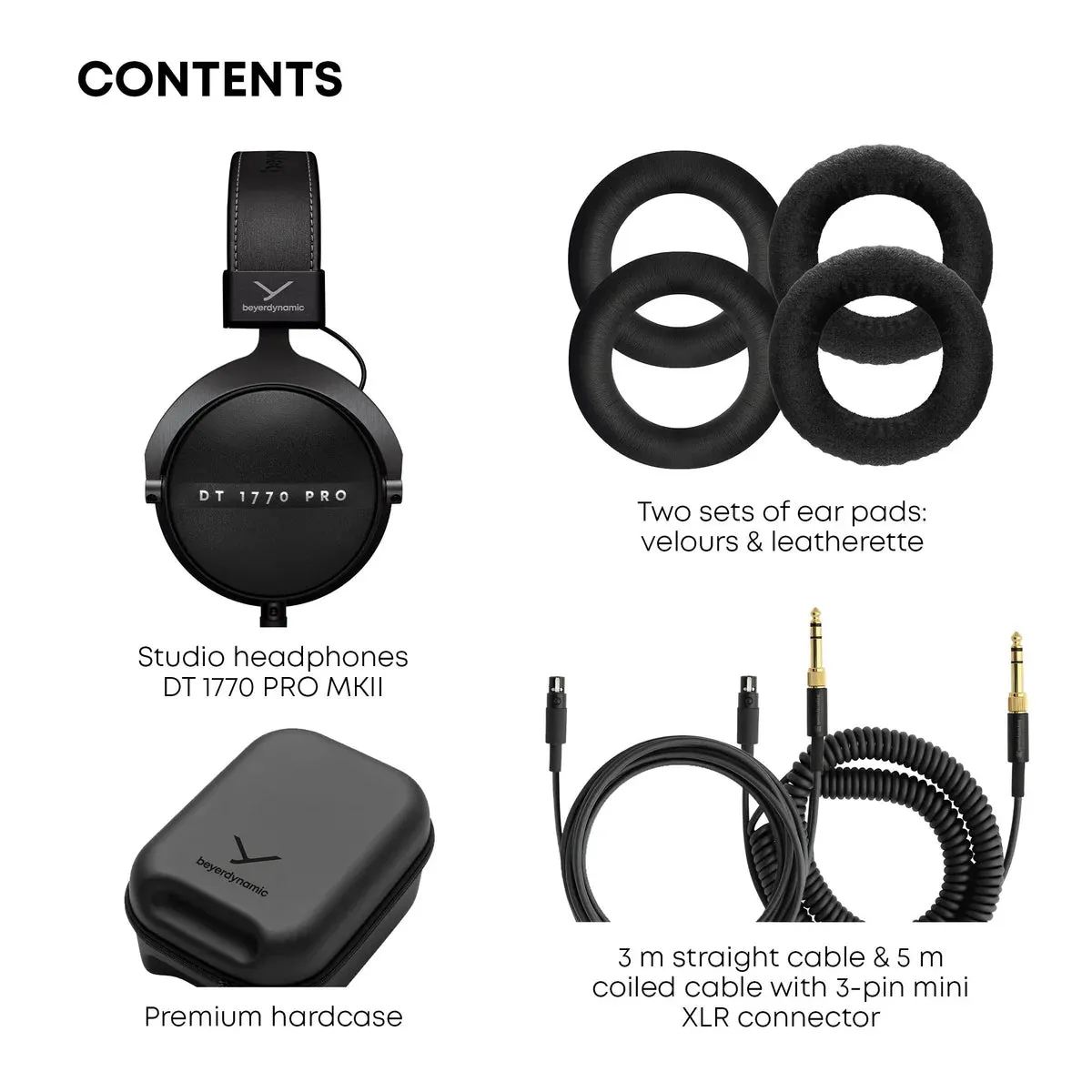 Beyerdynamic DT 1770 PRO MKII 30 Ohm Reference Quality Closed-back Headphone