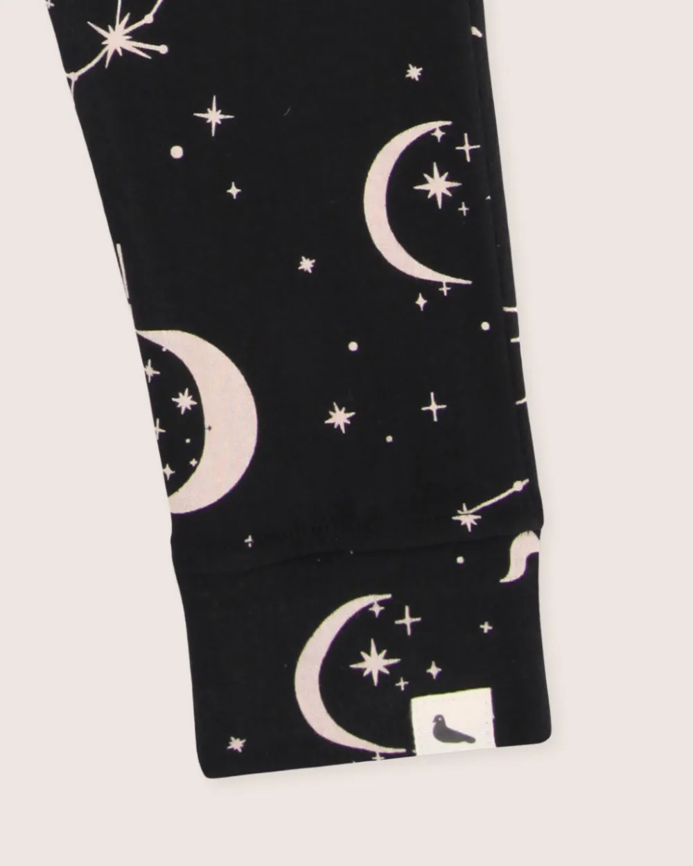 Black Celestial Print Leggings