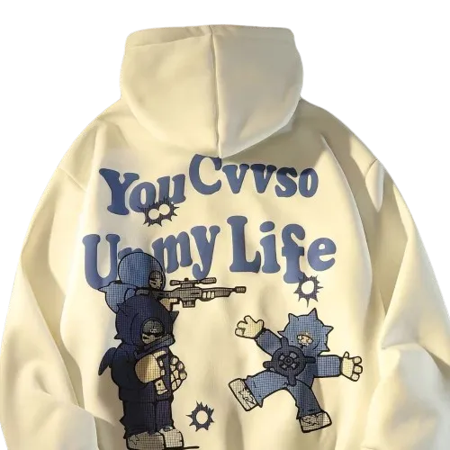 Bluza z napisem UNISEX
