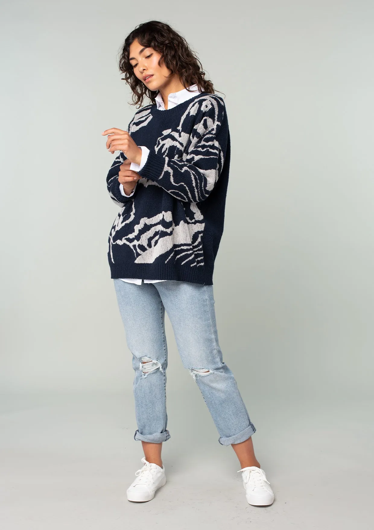 Bonne Floral Sweater
