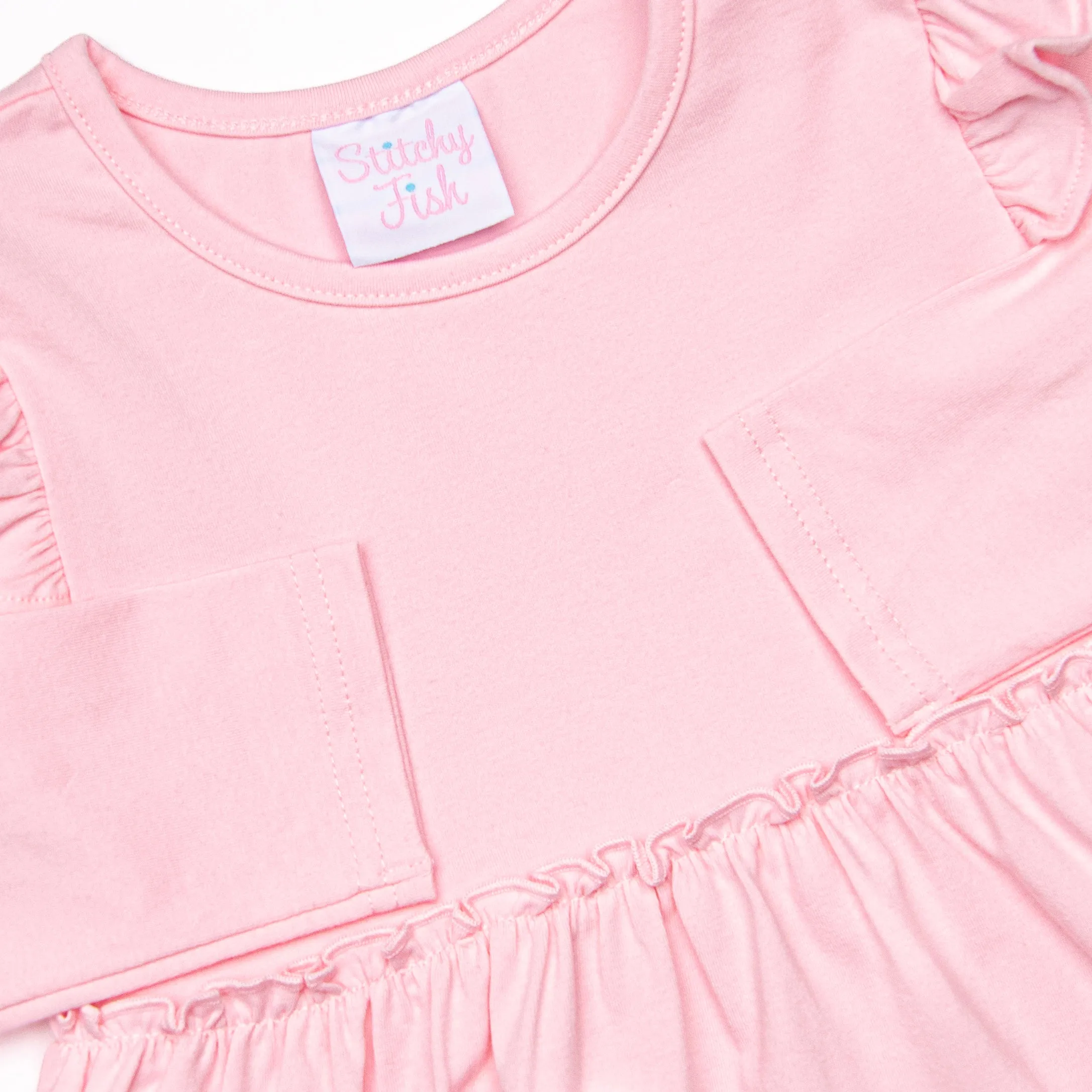 Bow-u-tiful Striped Legging Set, Pink