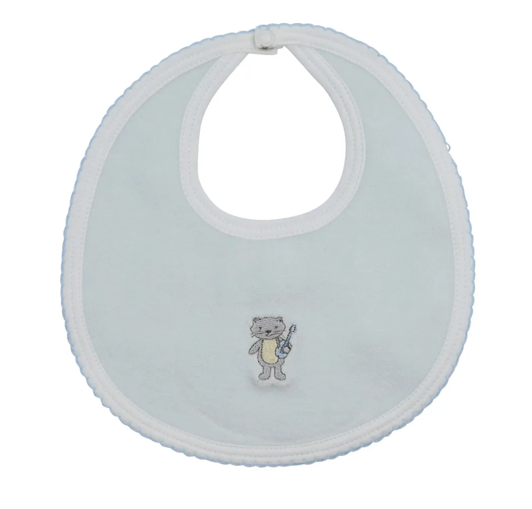 Boy's Humpty Dumpty Velour Bib & Blanket Set