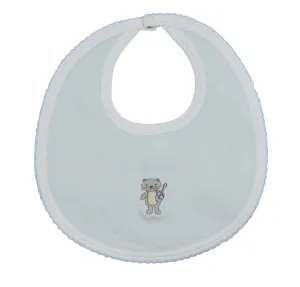 Boy's Humpty Dumpty Velour Bib & Blanket Set