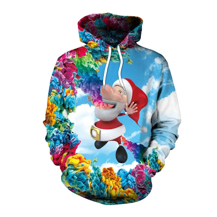 Brilliant 3D Graffiti Ugly Christmas Unisex Sweater