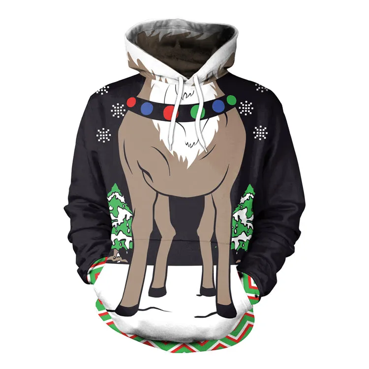 Brilliant 3D Graffiti Ugly Christmas Unisex Sweater