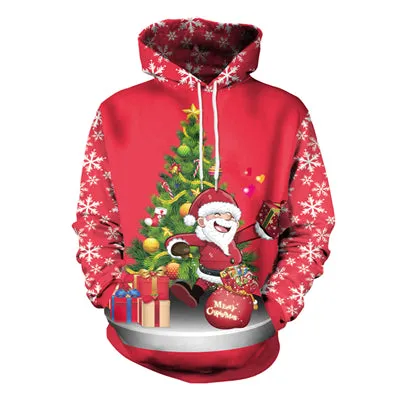 Brilliant 3D Graffiti Ugly Christmas Unisex Sweater