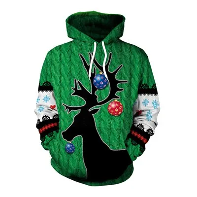 Brilliant 3D Graffiti Ugly Christmas Unisex Sweater