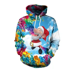Brilliant 3D Graffiti Ugly Christmas Unisex Sweater
