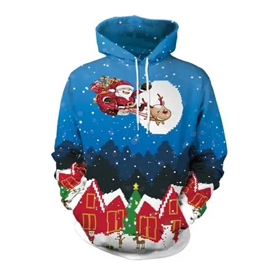 Brilliant 3D Graffiti Ugly Christmas Unisex Sweater