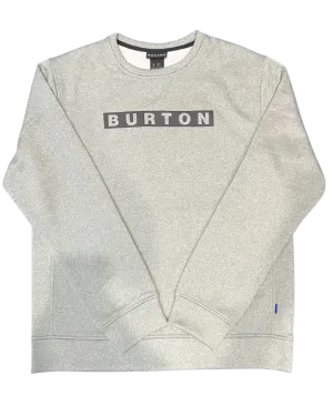 Burton Oak Crewneck Pullover - Gray Heather - 2023