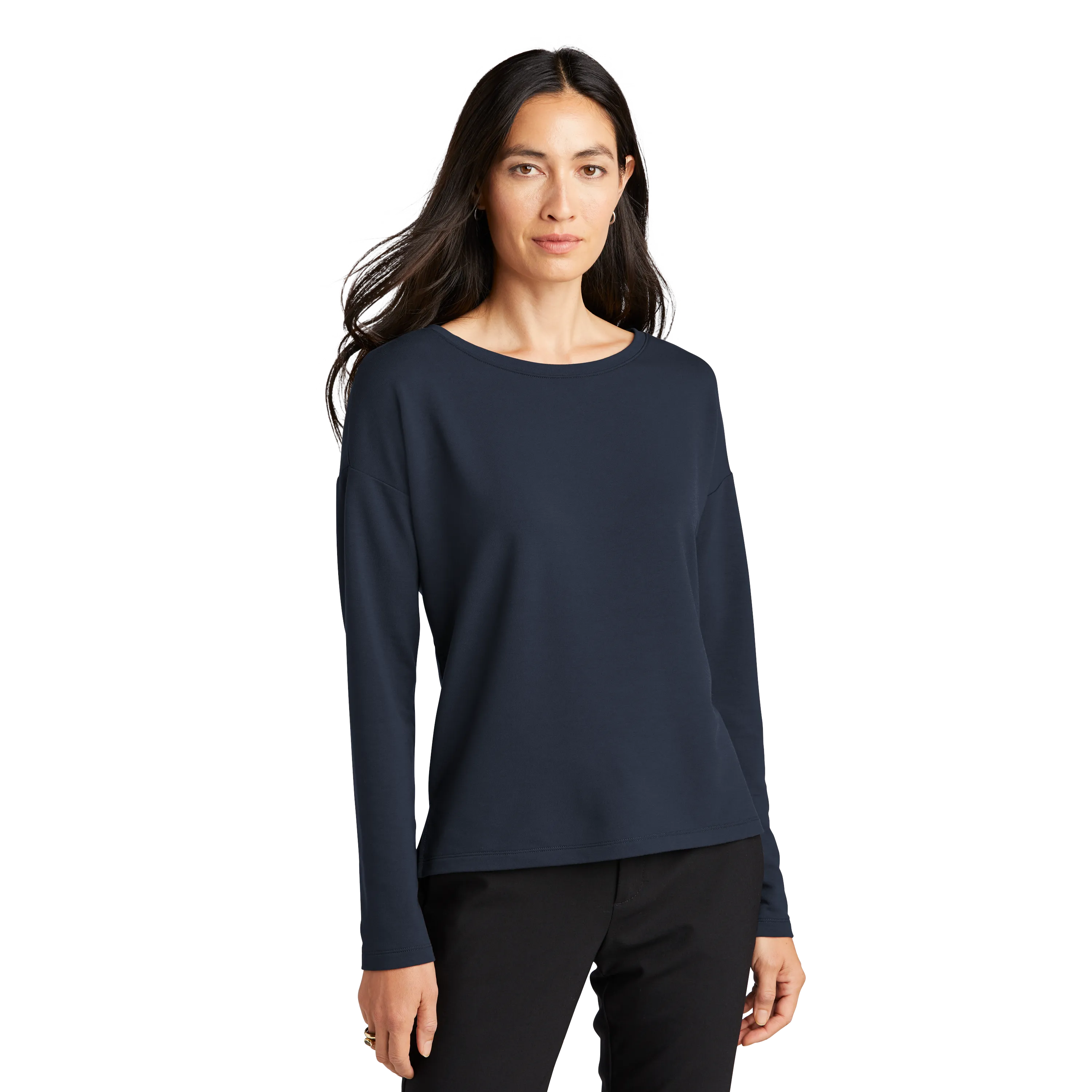 C2511W Women's Stretch Drop Shoulder Pullover