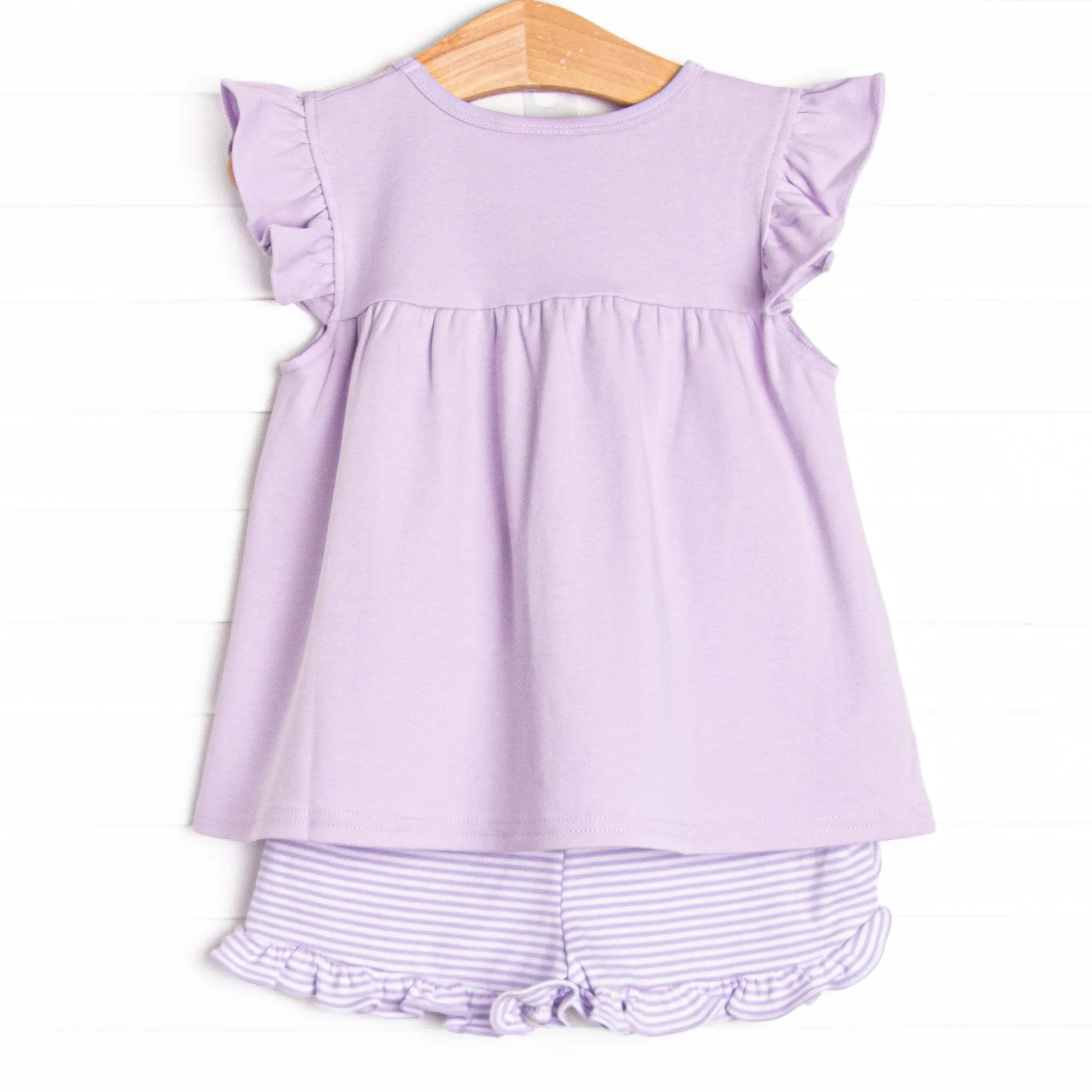 Caitlyn Pima Short Set, Purple