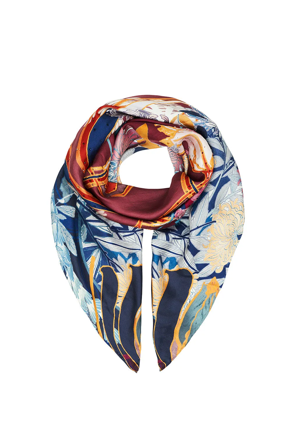 CAMILLA Large Square Scarf - Nouvea Nights