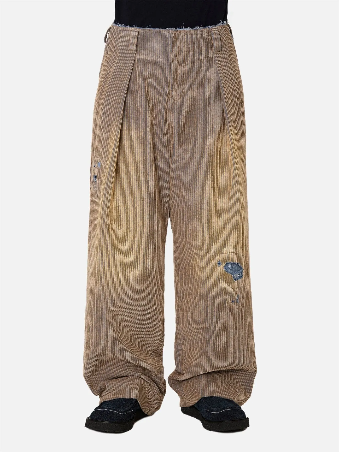 Carid Aging Trousers - Beige