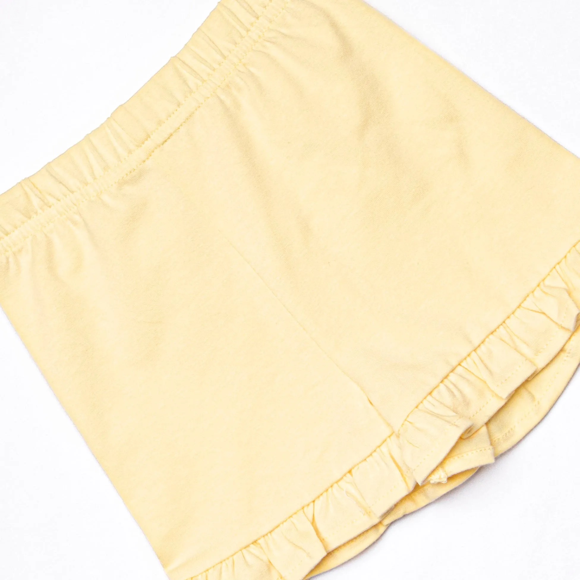 Carlie Short Set, Yellow and Pink Stripe