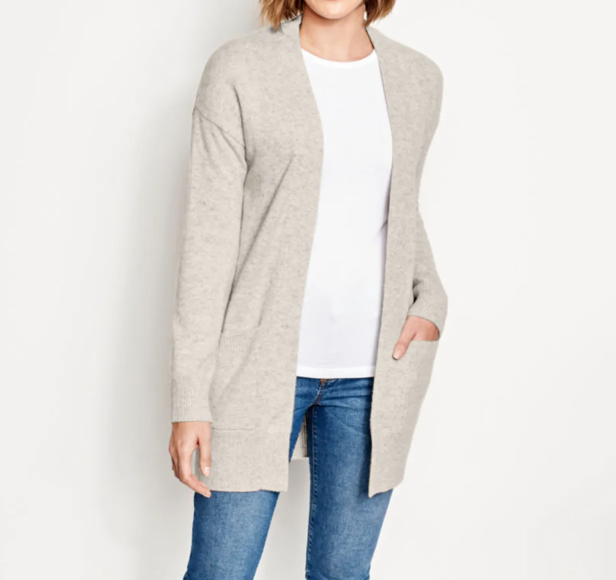Cashmere Boyfriend Cardigan