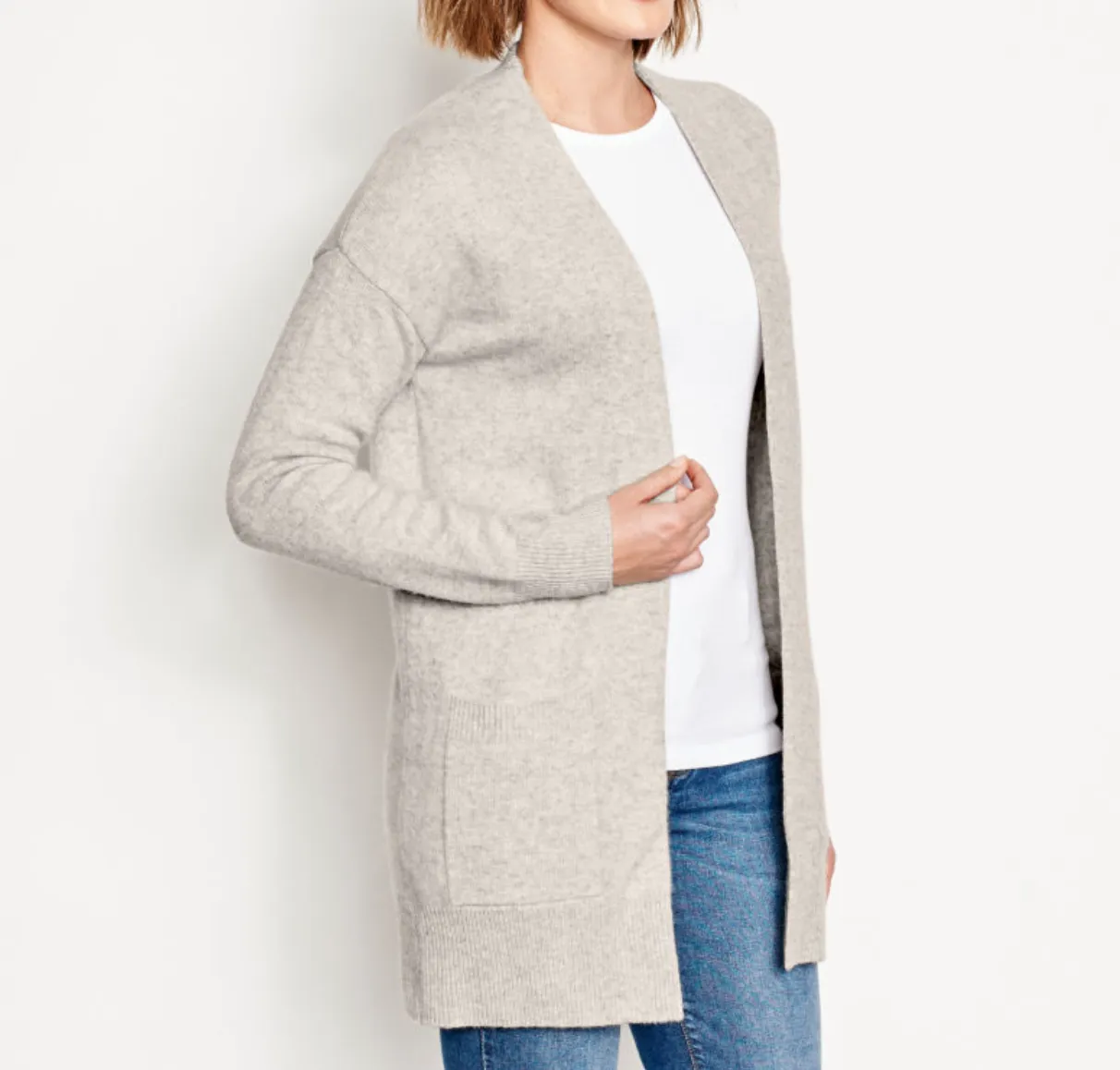 Cashmere Boyfriend Cardigan