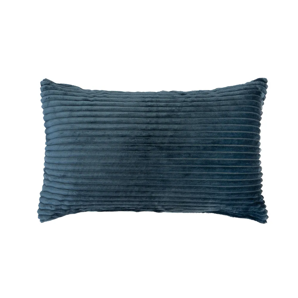 Channel Quilt Cover Set - Petrol