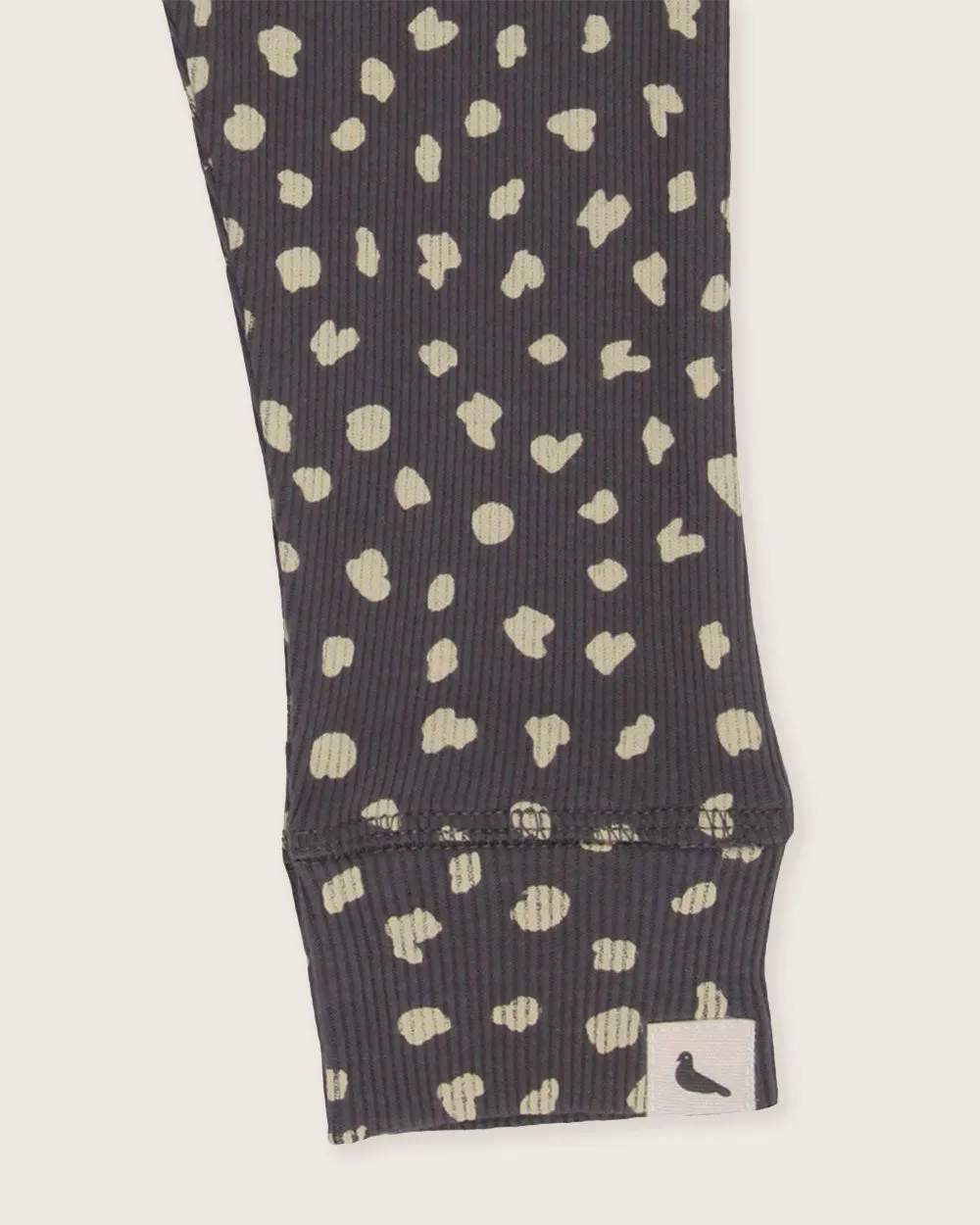 Charcoal Grey Animal Print Leggings