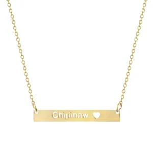 Chipinaw Bar Necklace