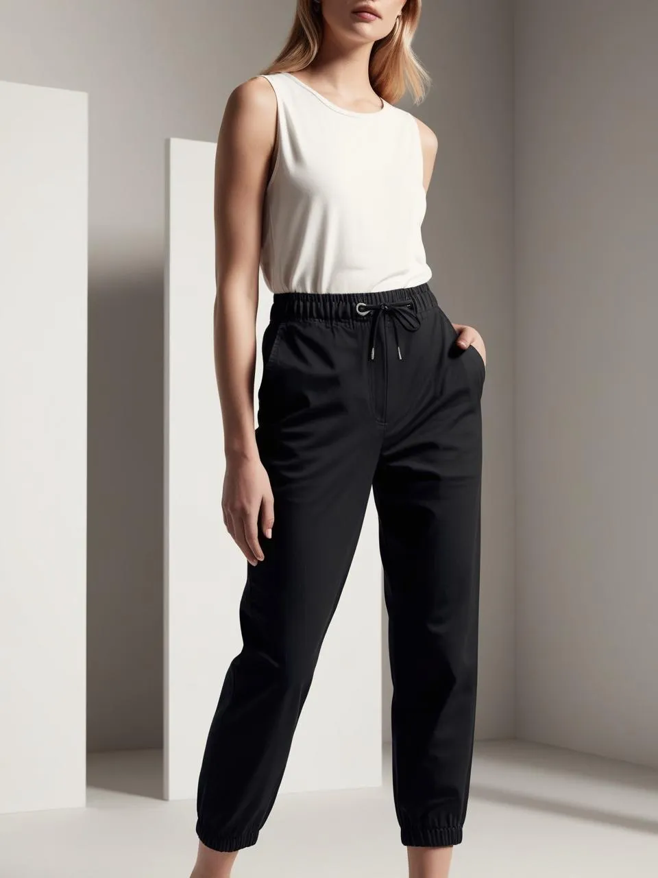 COMFIT - Cotton Pants (black)