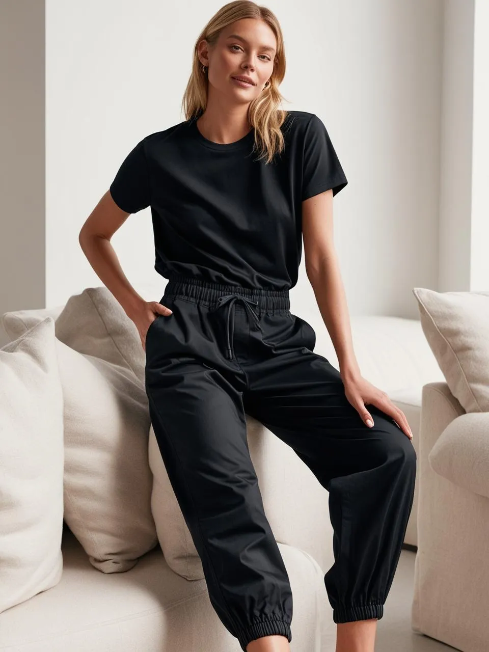 COMFIT - Cotton Pants (black)