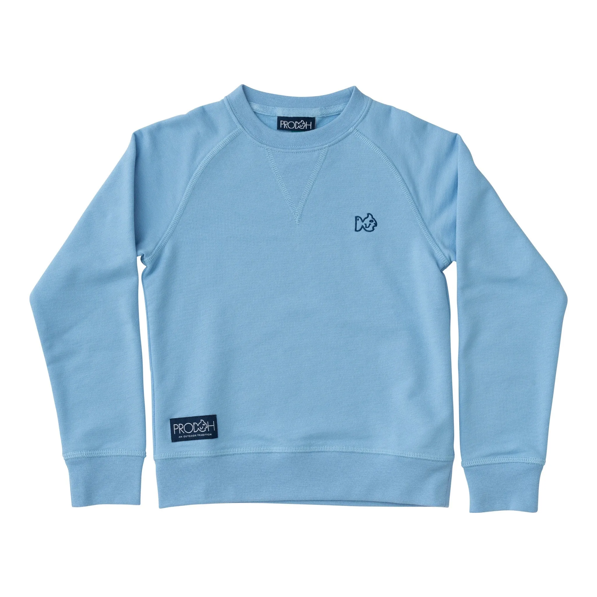 Crew Control Sweatshirt in Placid Blue