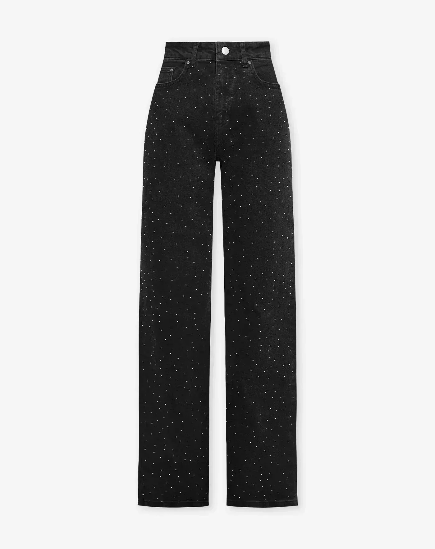 Denim Lira™ | Women's Straight-Leg Jeans | Regular Waist, Embellished Stripe Detail, Classic Fit