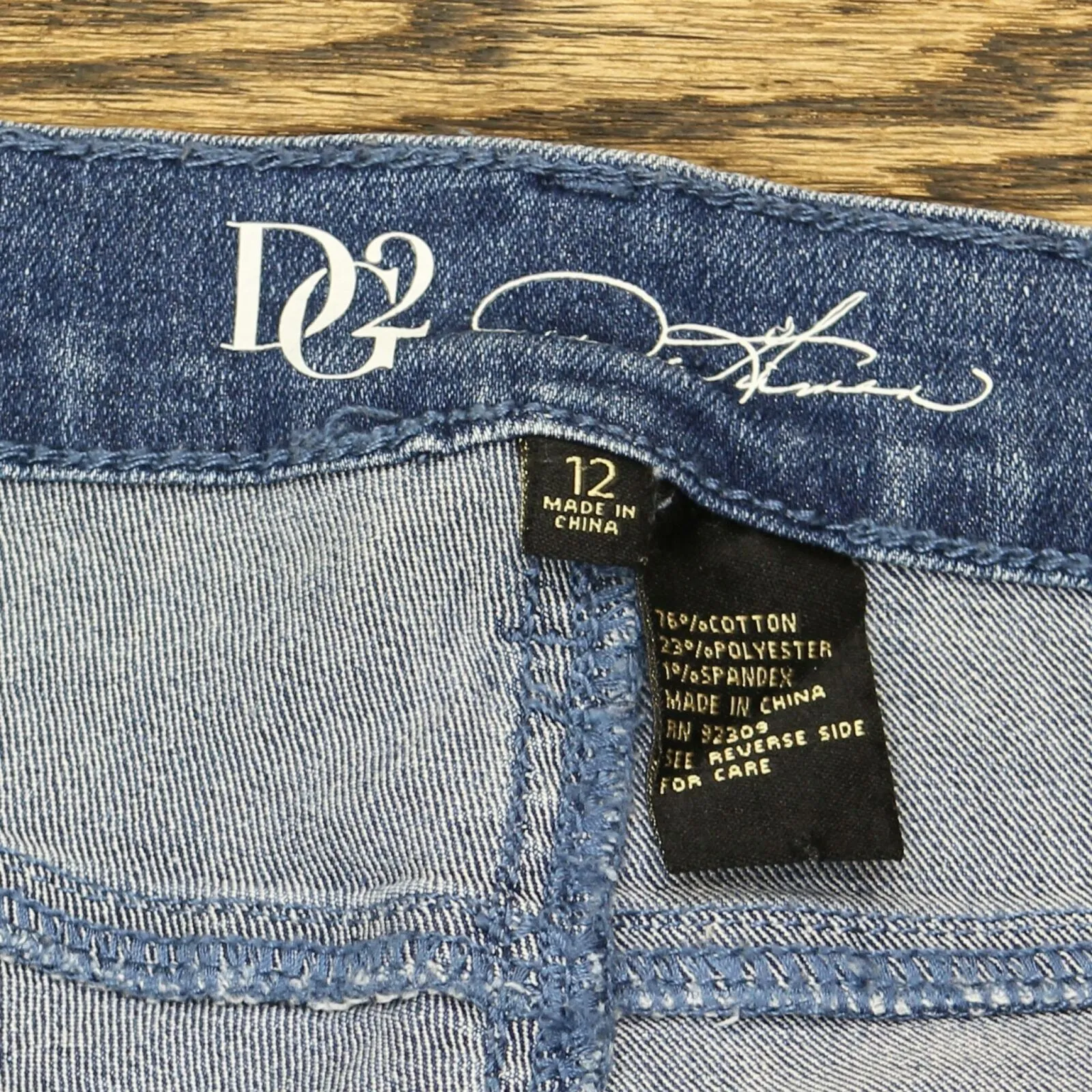 DG2 by Diane Gilman Studded Side Gusset Cropped Skinny Jeans Midtone 12
