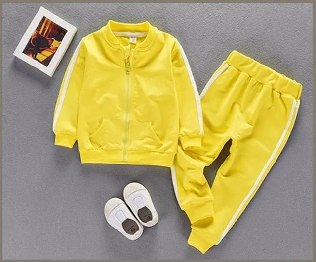 Double Striped Tracksuit Sets